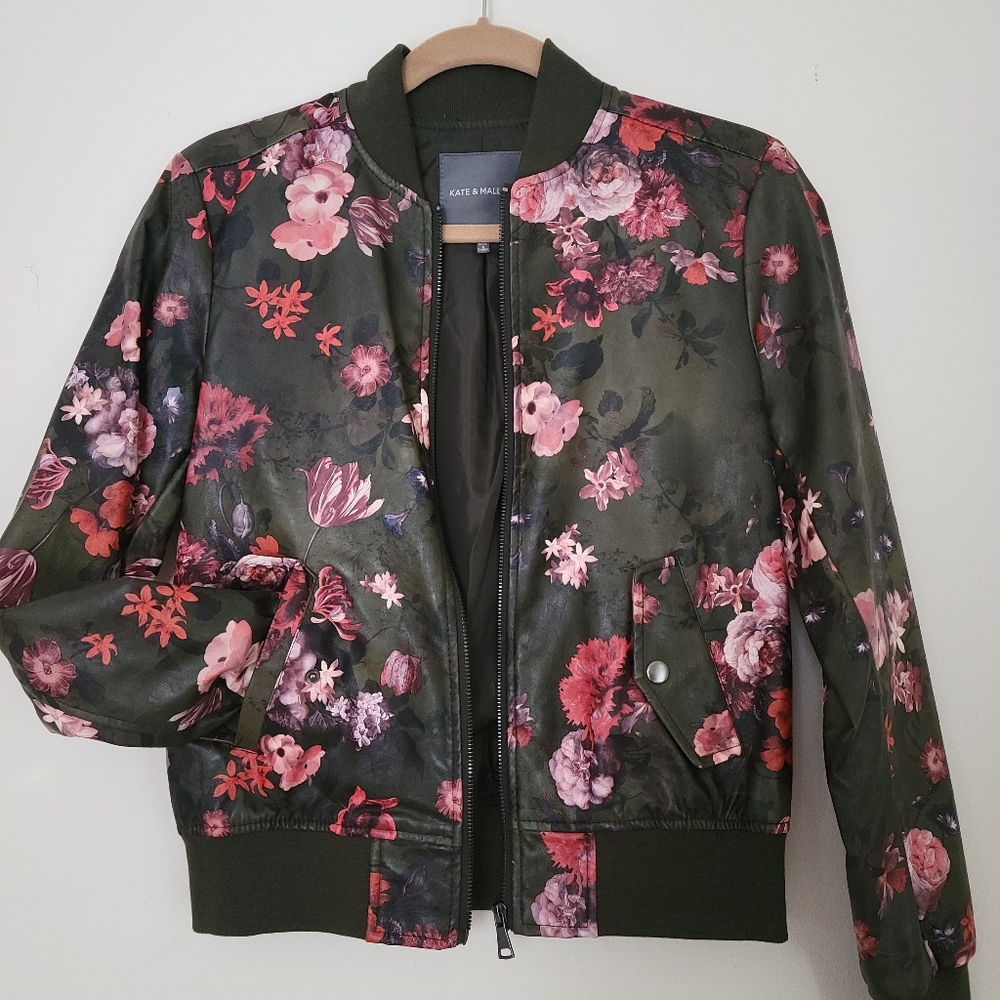 Kate and Mallory Women's Faux Leather Jacket